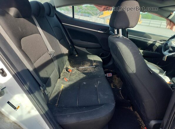 5NPD84LF5LH543711 2020 HYUNDAI ELANTRA White Rear seats view