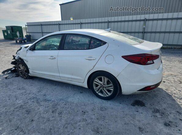 5NPD84LF5LH543711 2020 HYUNDAI ELANTRA White Rear left