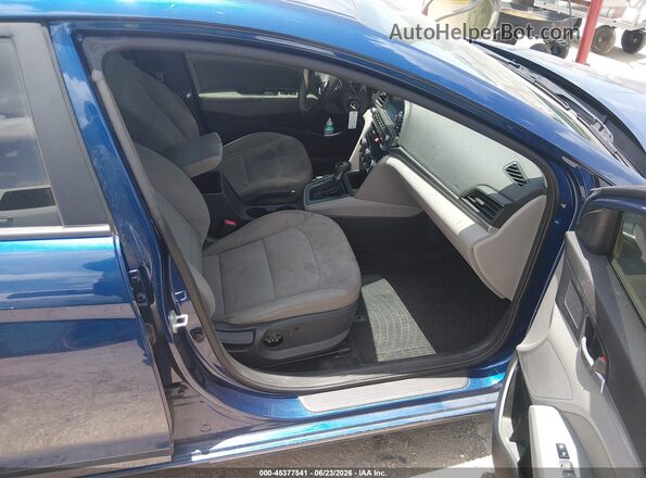 5NPD84LF5LH550299 2020 HYUNDAI ELANTRA Blue Սալոնի դիմացի տեսք