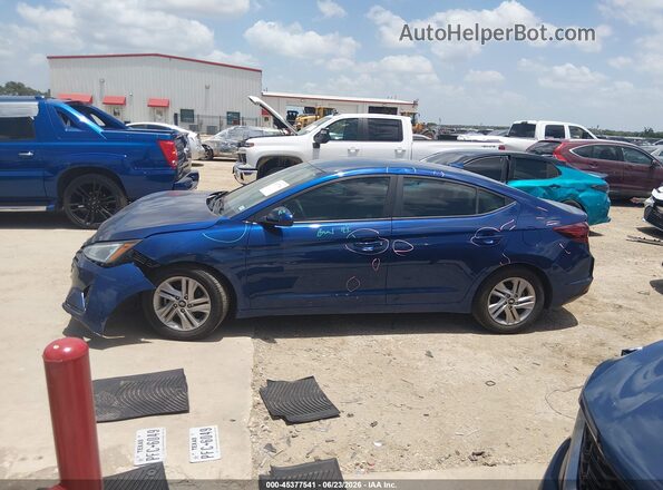 5NPD84LF5LH550299 2020 HYUNDAI ELANTRA Blue 