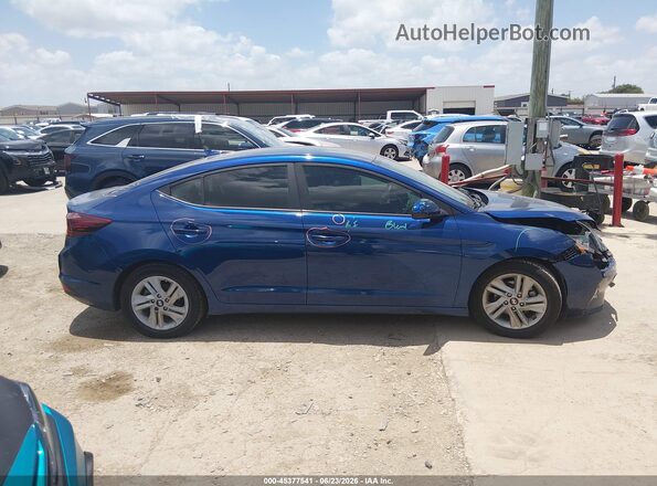 5NPD84LF5LH550299 2020 HYUNDAI ELANTRA Blue Սալոնի 360 աստիճան տեսք