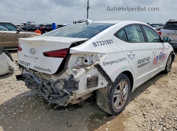 5NPD84LF5LH554241 2020 HYUNDAI ELANTRA White Հետևի աջ