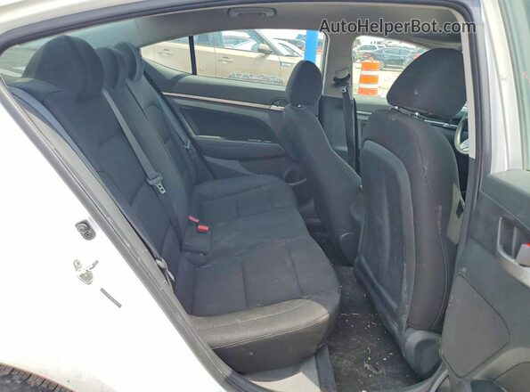 5NPD84LF5LH554241 2020 HYUNDAI ELANTRA White Հետևի նստատեղերի տեսք