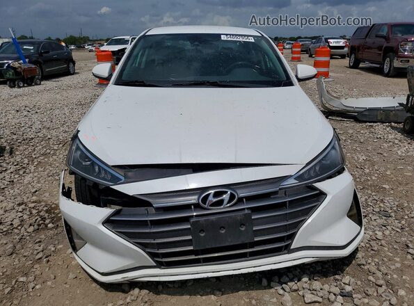5NPD84LF5LH554241 2020 HYUNDAI ELANTRA White Դիմացի տեսք