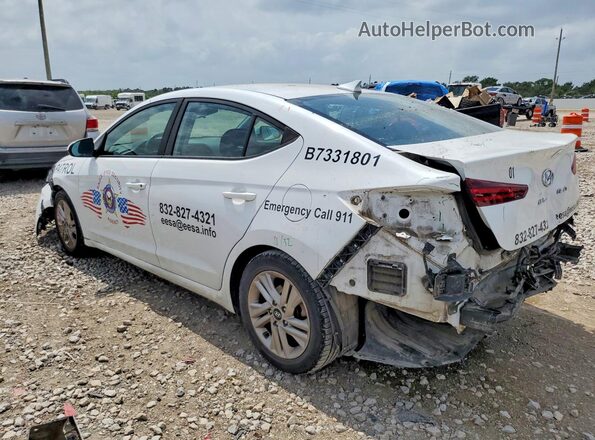 5NPD84LF5LH554241 2020 HYUNDAI ELANTRA White Հետևի ձախ