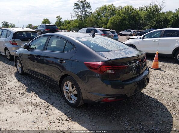 5NPD84LF5LH566776 2020 HYUNDAI ELANTRA Black უკანა მარცხენა