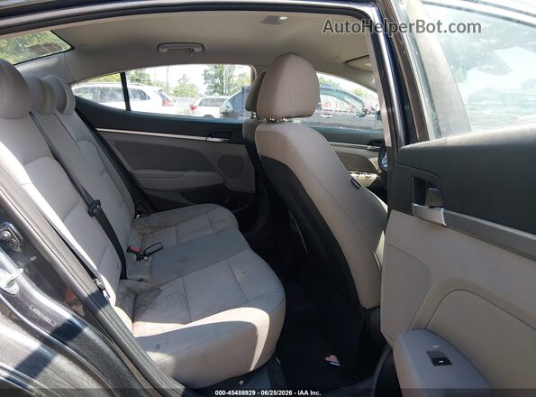 5NPD84LF5LH566776 2020 HYUNDAI ELANTRA Black VIN კოდის სტიკერის ხედი