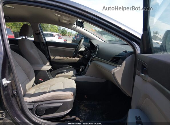 5NPD84LF5LH566776 2020 HYUNDAI ELANTRA Black წინა სალონის ხედი