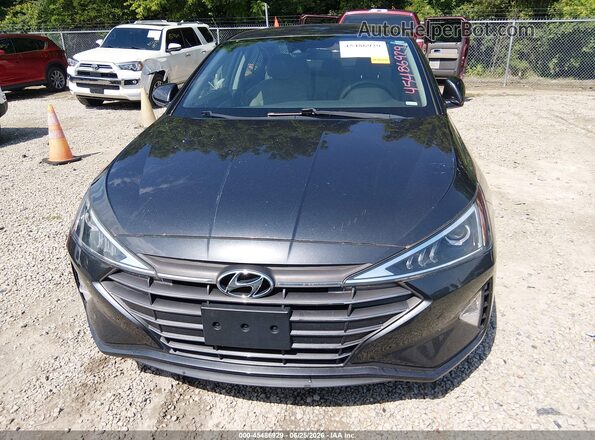 5NPD84LF5LH566776 2020 HYUNDAI ELANTRA Black ხელსაწყოთა პანელის ხედი