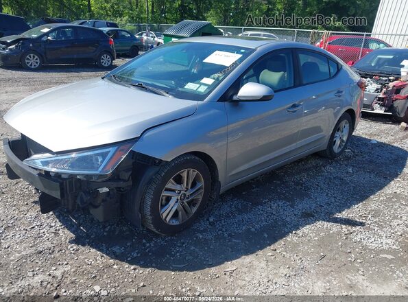 5NPD84LF5LH600053 2020 HYUNDAI ELANTRA Silver Front left