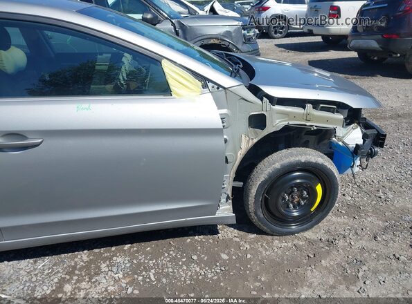 5NPD84LF5LH600053 2020 HYUNDAI ELANTRA Silver Front view