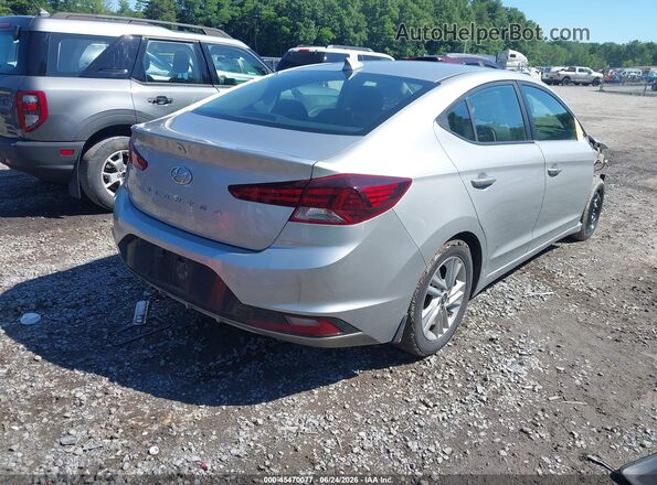 5NPD84LF5LH600053 2020 HYUNDAI ELANTRA Silver Rear right
