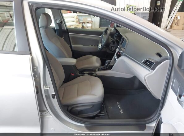 5NPD84LF5LH602689 2020 HYUNDAI ELANTRA Silver 