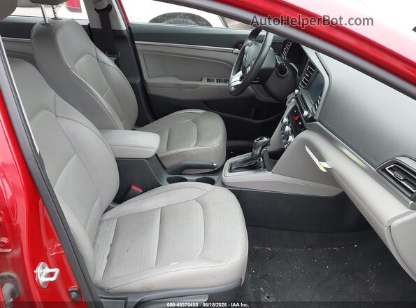 5NPD84LF5LH621890 2020 HYUNDAI ELANTRA LIMITED W/IN Red Vista interior delantera