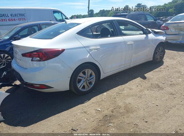 5NPD84LF5LH624546 2020 HYUNDAI ELANTRA White Trasero derecho