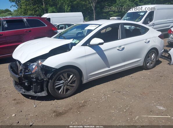 5NPD84LF5LH624546 2020 HYUNDAI ELANTRA White Vista tres cuartos delantera izquierda