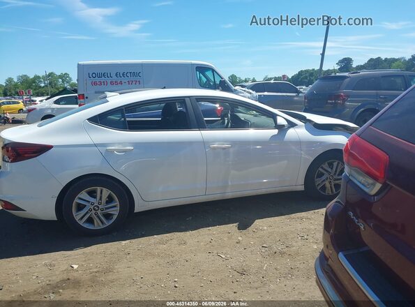 5NPD84LF5LH624546 2020 HYUNDAI ELANTRA White Vista interior trasera