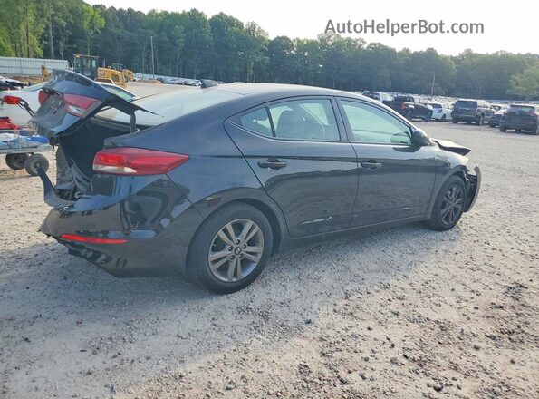 5NPD84LF6HH000617 2017 HYUNDAI ELANTRA Black Tył prawy