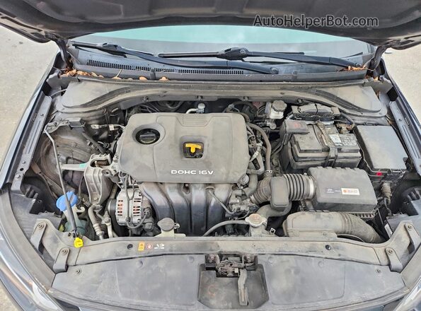 5NPD84LF6HH051518 2017 HYUNDAI ELANTRA Black Rear interior view