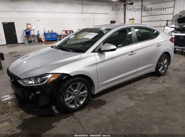 5NPD84LF6HH051650 2017 HYUNDAI ELANTRA Gray Vista tres cuartos delantera izquierda