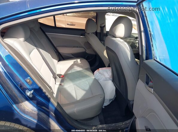 5NPD84LF6HH066133 2017 HYUNDAI ELANTRA Blue Vista de la etiqueta del VIN