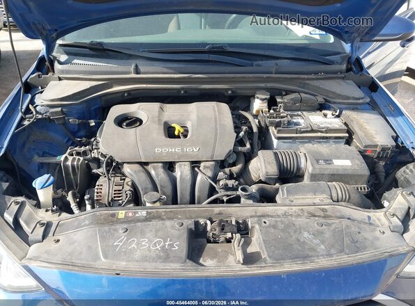 5NPD84LF6HH066133 2017 HYUNDAI ELANTRA Blue Vista trasera