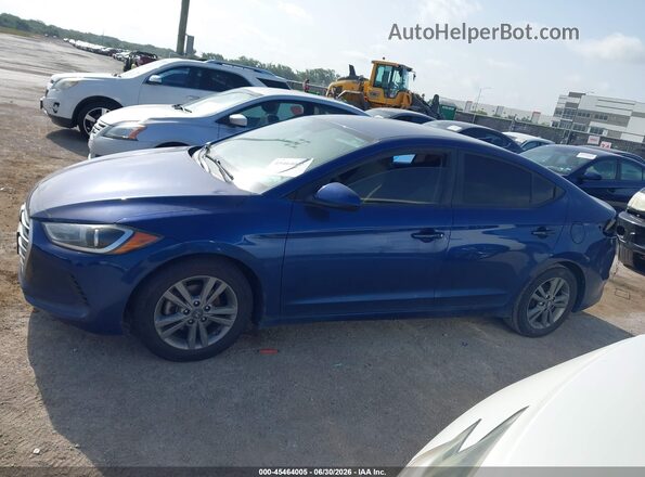 5NPD84LF6HH066133 2017 HYUNDAI ELANTRA Blue Vista interior de 360 grados