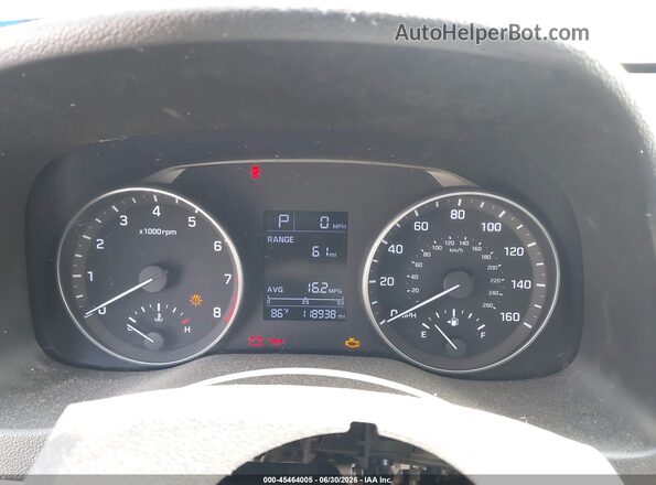 5NPD84LF6HH066133 2017 HYUNDAI ELANTRA Blue Vista de los asientos traseros
