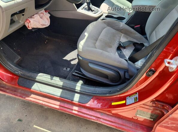 5NPD84LF6HH093641 2017 HYUNDAI ELANTRA Red Вид задньої частини салону