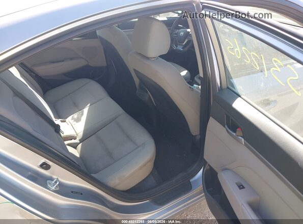 5NPD84LF6HH095843 2017 HYUNDAI ELANTRA Silver Vista de la etiqueta del VIN