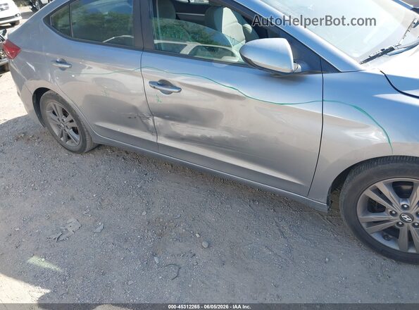 5NPD84LF6HH095843 2017 HYUNDAI ELANTRA Silver Vista frontal