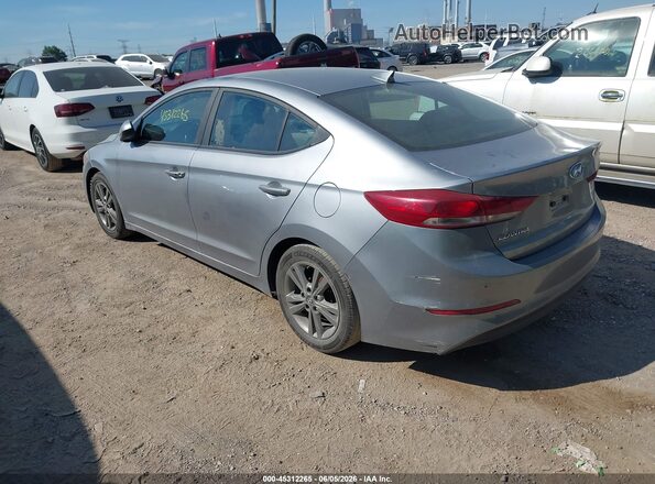 5NPD84LF6HH095843 2017 HYUNDAI ELANTRA Silver Trasero izquierdo