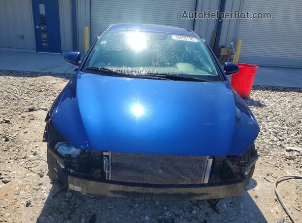 5NPD84LF6HH115542 2017 HYUNDAI ELANTRA Blue Front view