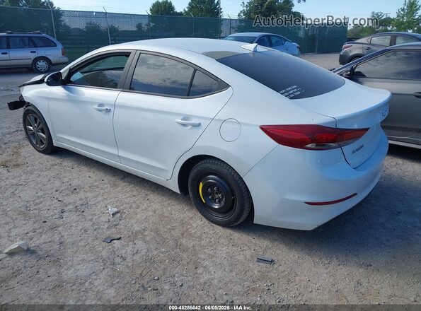 5NPD84LF6HH116481 2017 HYUNDAI ELANTRA White Հետևի ձախ