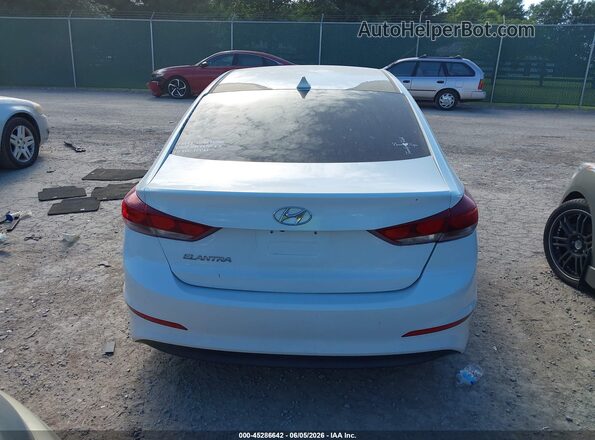 5NPD84LF6HH116481 2017 HYUNDAI ELANTRA White 