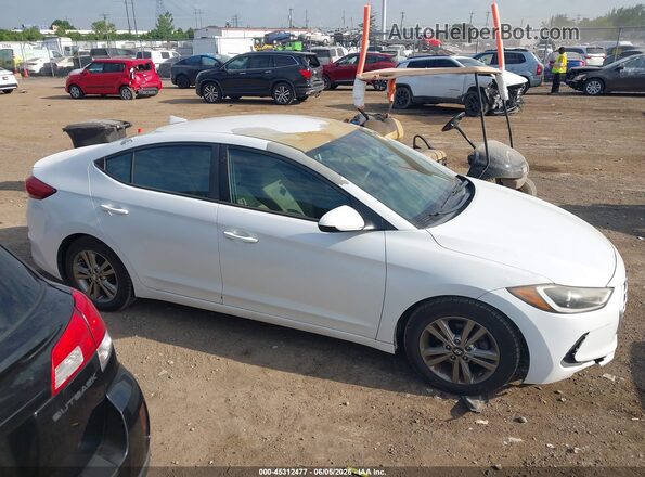 5NPD84LF6HH123849 2017 HYUNDAI ELANTRA White 