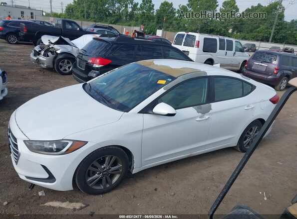 5NPD84LF6HH123849 2017 HYUNDAI ELANTRA White 