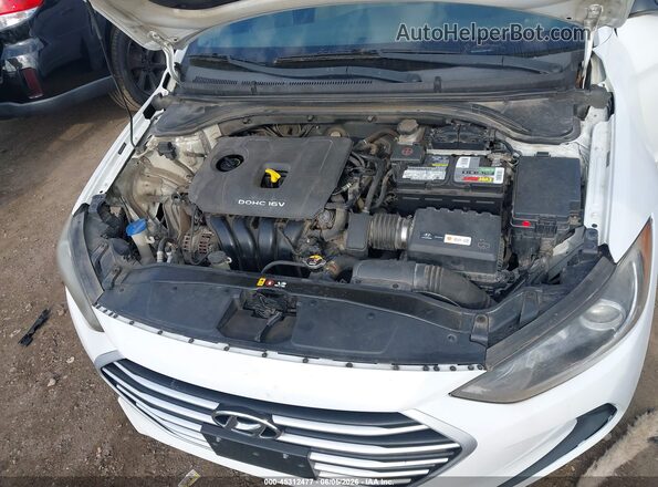 5NPD84LF6HH123849 2017 HYUNDAI ELANTRA White 