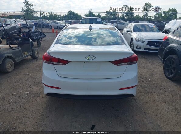 5NPD84LF6HH123849 2017 HYUNDAI ELANTRA White 