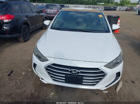 5NPD84LF6HH123849 2017 HYUNDAI ELANTRA White 