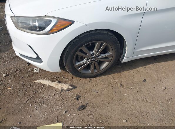 5NPD84LF6HH123849 2017 HYUNDAI ELANTRA White 