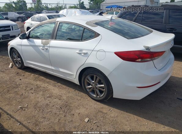 5NPD84LF6HH123849 2017 HYUNDAI ELANTRA White 