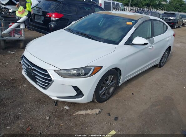 5NPD84LF6HH123849 2017 HYUNDAI ELANTRA White 