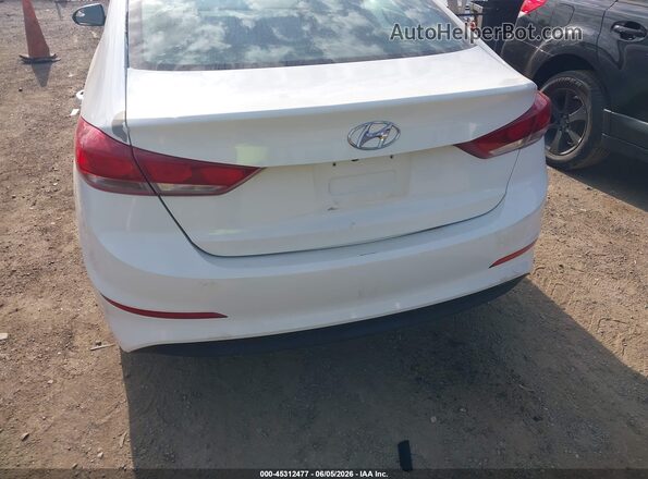 5NPD84LF6HH123849 2017 HYUNDAI ELANTRA White 