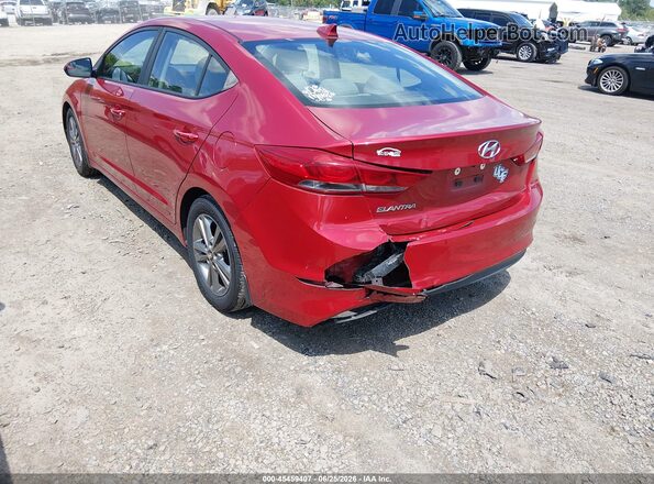 5NPD84LF6HH128856 2017 HYUNDAI ELANTRA Red წინა ხედი
