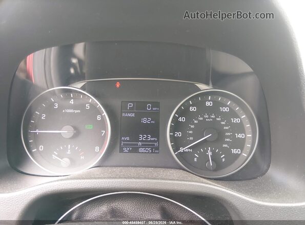 5NPD84LF6HH128856 2017 HYUNDAI ELANTRA Red უკანა სავარძლების ხედი