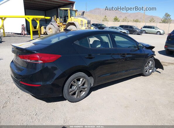5NPD84LF6HH141445 2017 HYUNDAI ELANTRA Black Հետևի աջ