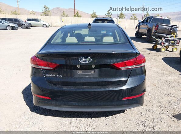 5NPD84LF6HH141445 2017 HYUNDAI ELANTRA Black 