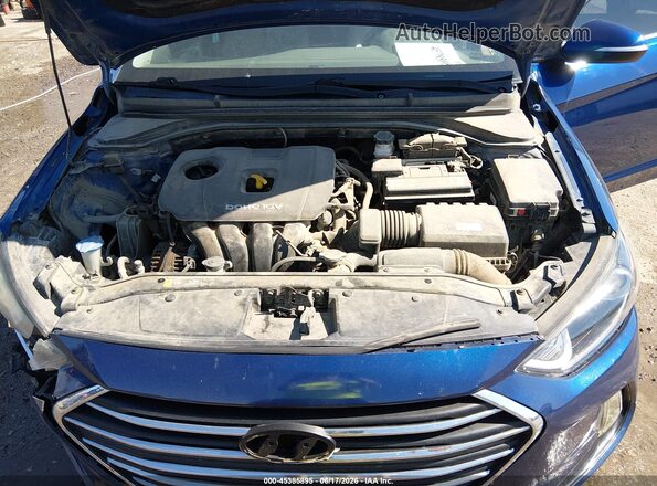 5NPD84LF6HH170332 2017 HYUNDAI ELANTRA Синий Вид сзади