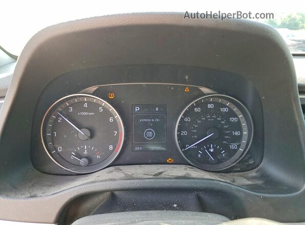 5NPD84LF6HH189401 2017 HYUNDAI ELANTRA White Սարքավորումների վահանակի տեսք